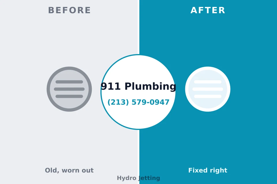 Before and after: plumbing repair Stillwater, MN